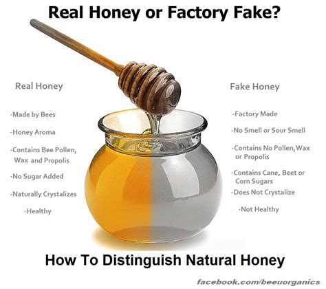 real honey vs false honey